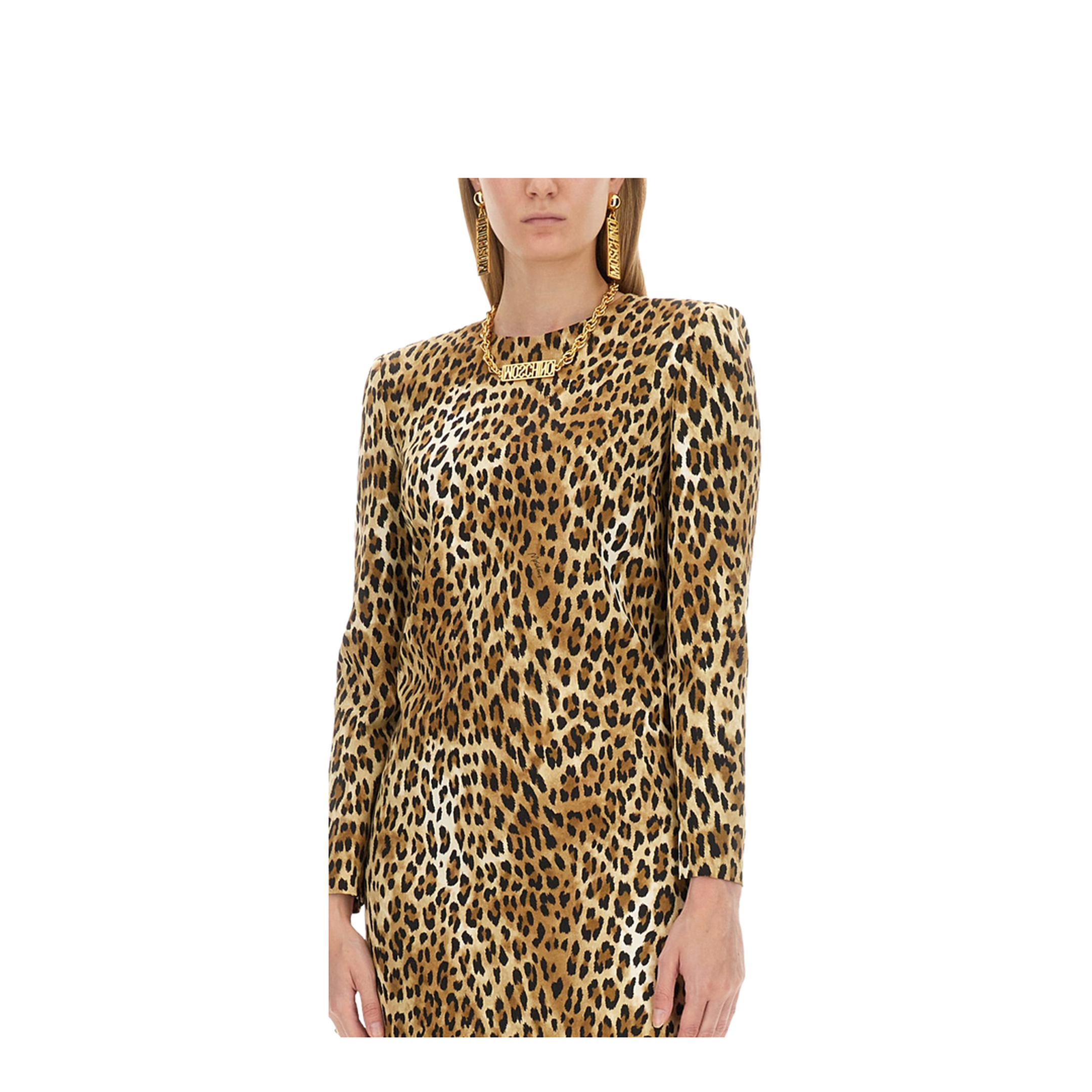 Dress with Animal Pattern - Image 4