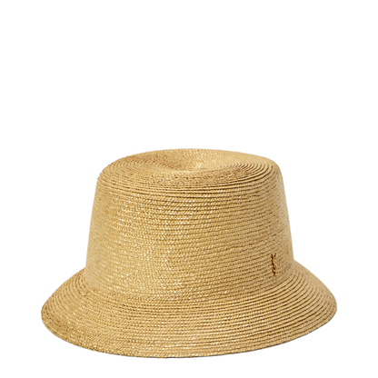 Straw Bucket Hat - Image 1