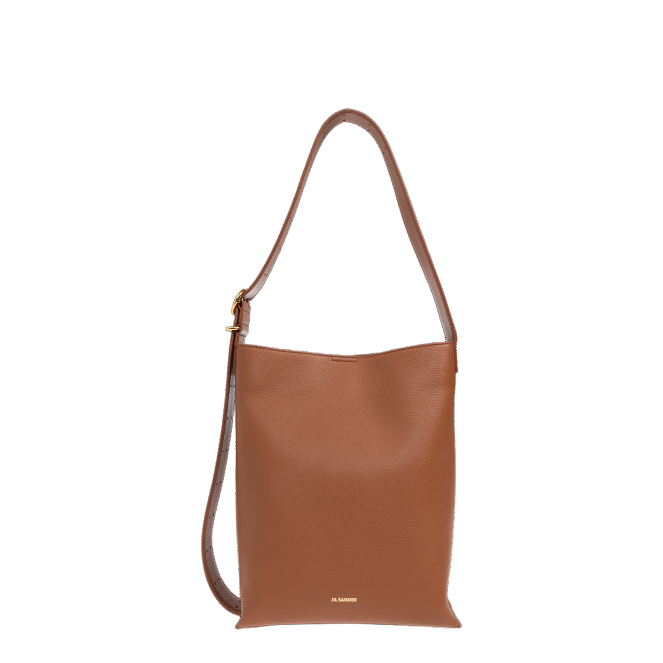 Cannolo Small Shoulder Bag Leather Brown - Image 2