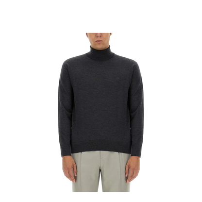 Turtleneck Embroidery Grey - Image 1