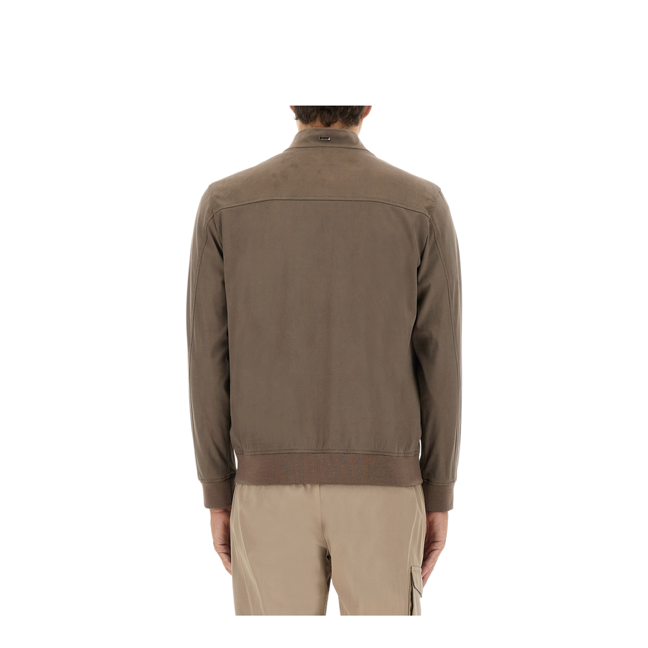 Resort Bomber Jacket in Suede Alternatives - Image 3