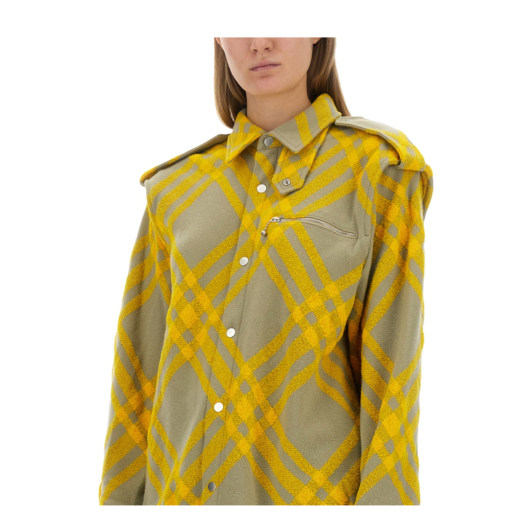 Shirt with Check Pattern - Image 4