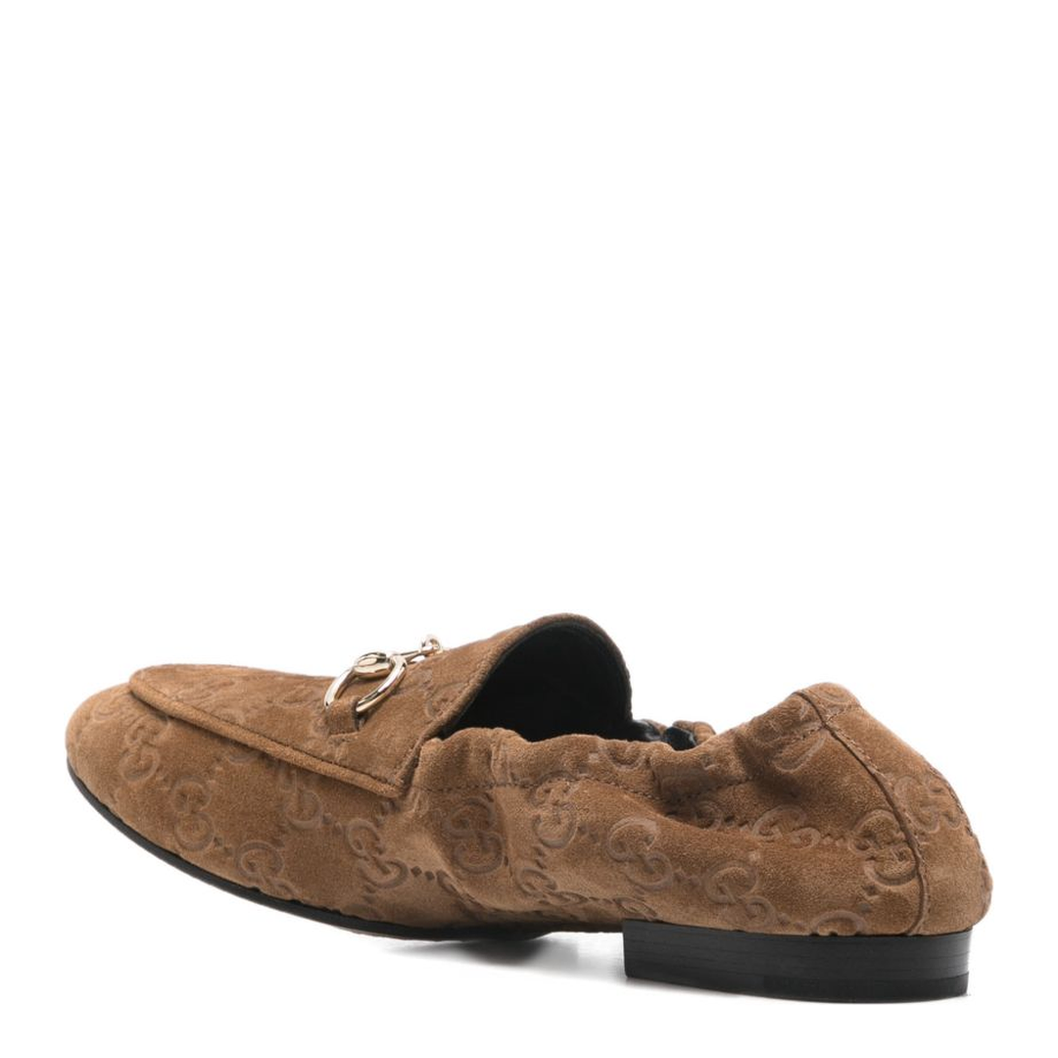 Jordaan Loafer in Brown GG Suede - Image 4