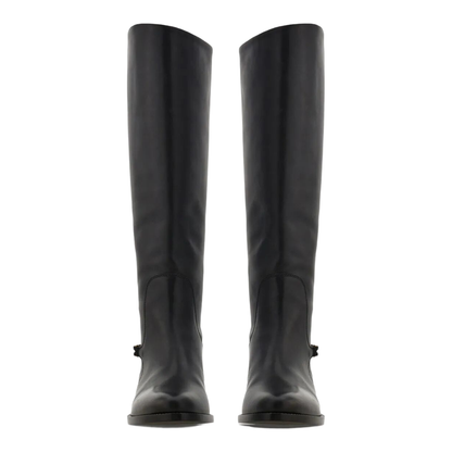 F Buckle Therma Knee Riding Boots - Image 4
