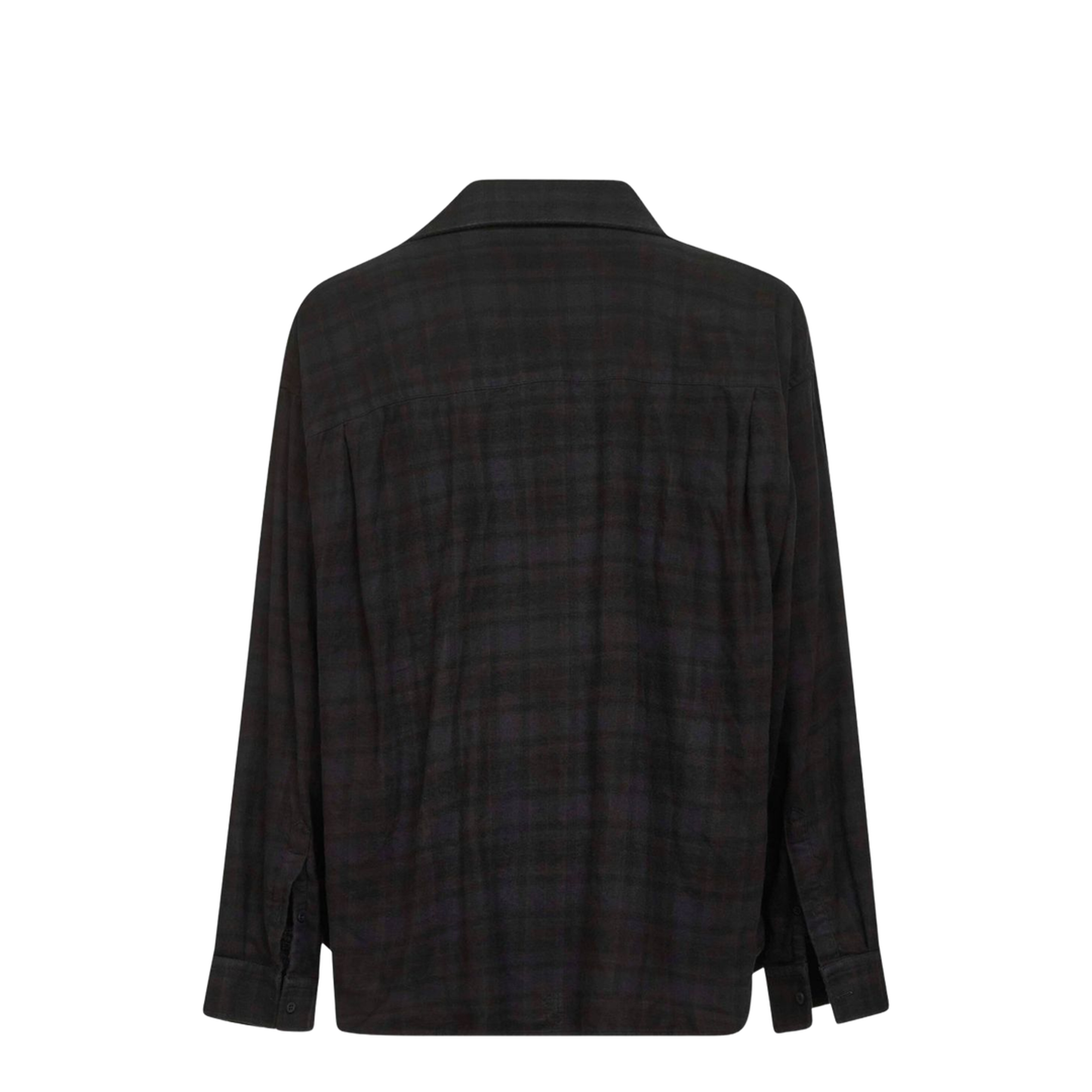 Layered Shirt in Black - Image 2