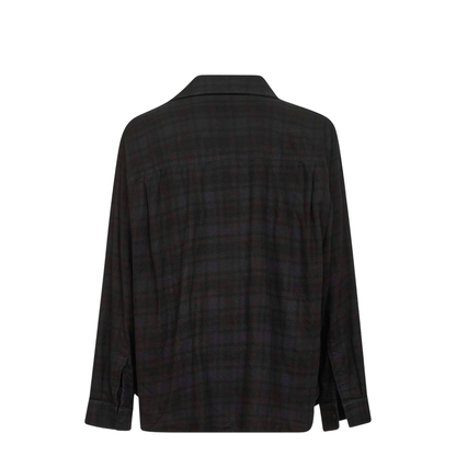 Layered Shirt in Black - Image 2