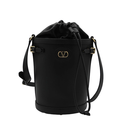 VLogo Signature Bucket Bag Black - Image 1