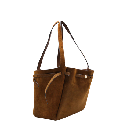 Romy Suede Tote - Caramel - Image 4