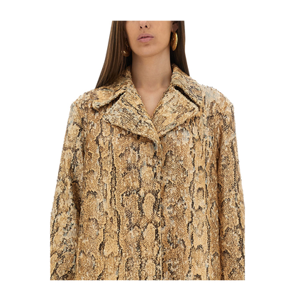 Long Coat with Sequins - Image 4