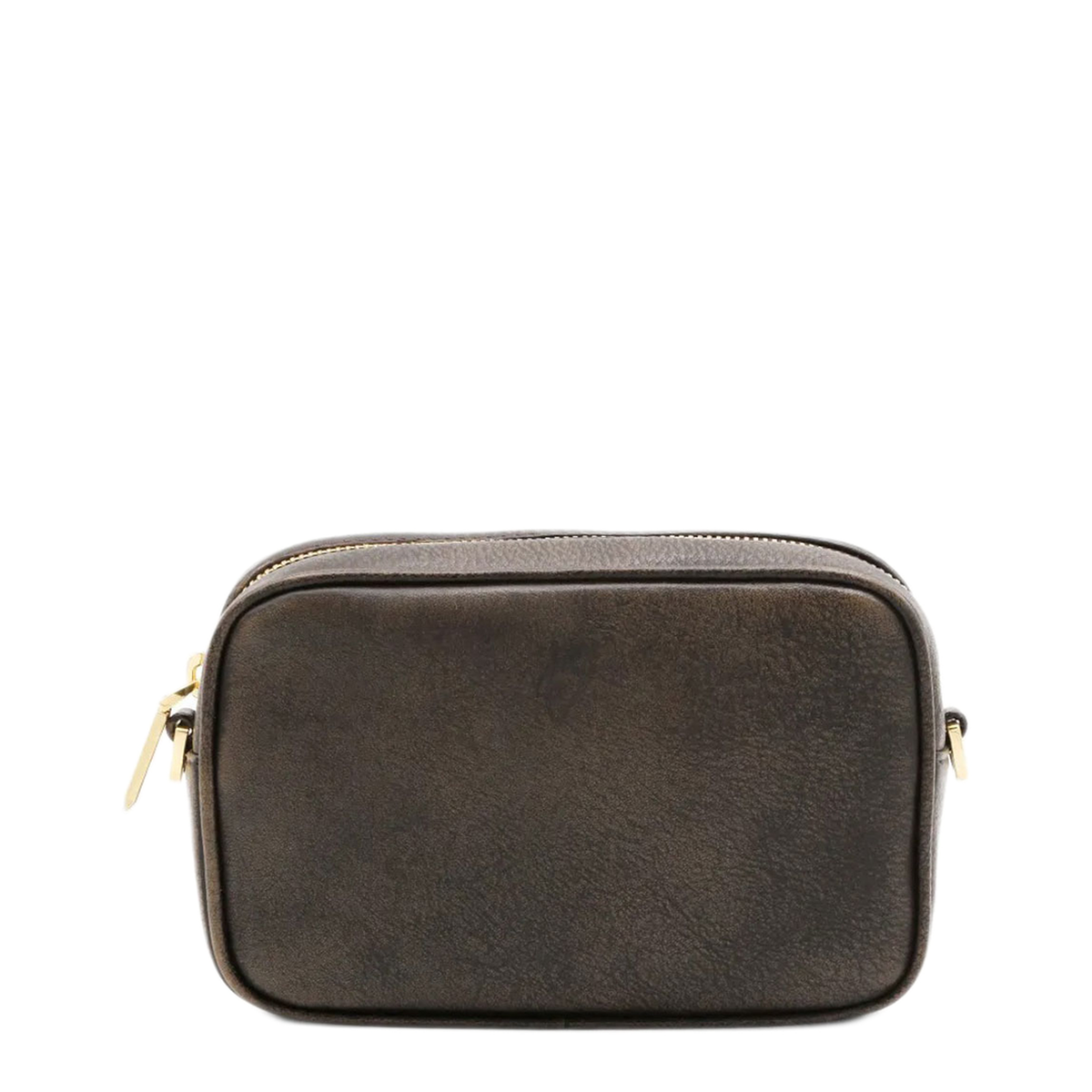 Mini Star Small Calf Leather Shoulder Bag - Dark Brown - Image 2