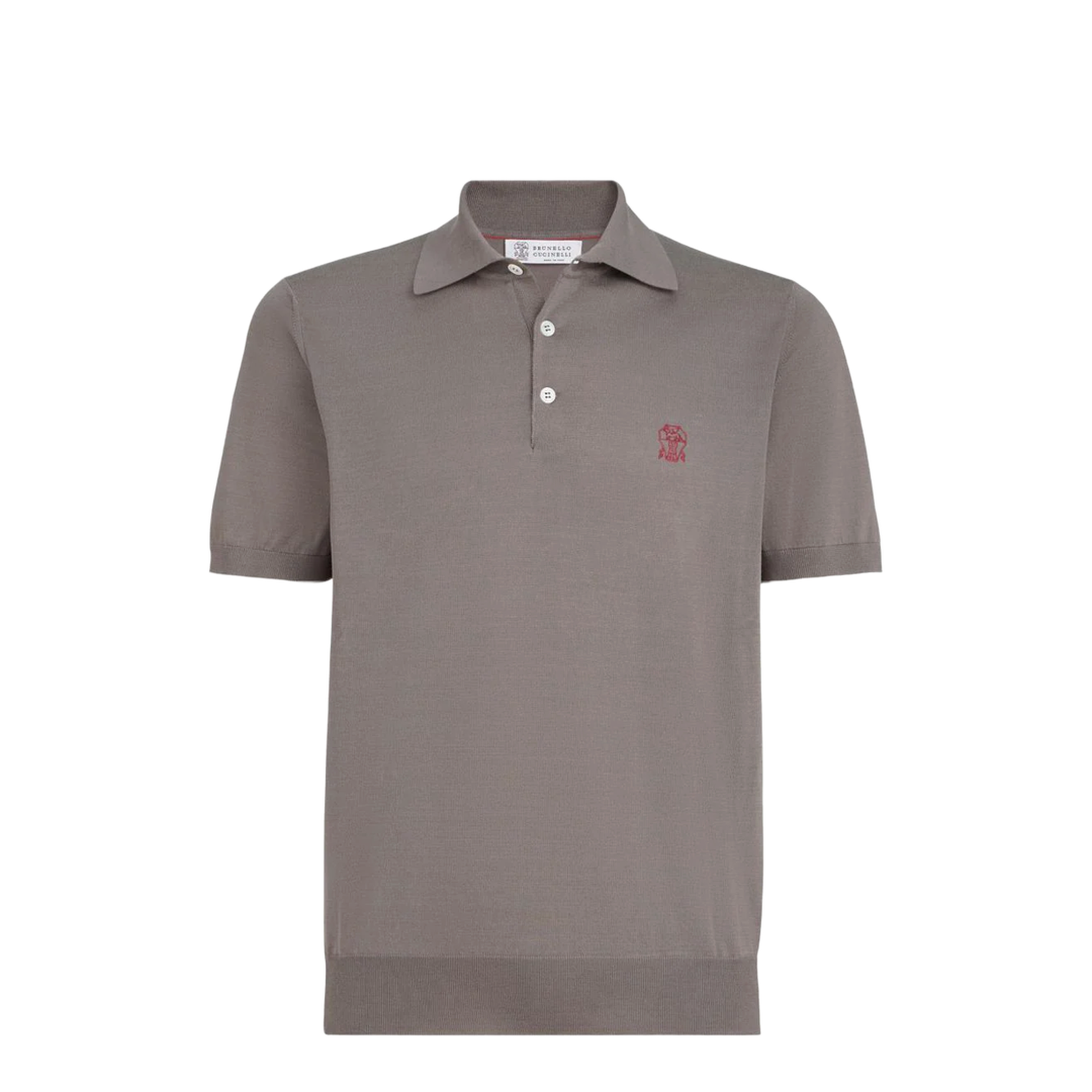 Polo Shirt Cotton Grey - Image 1