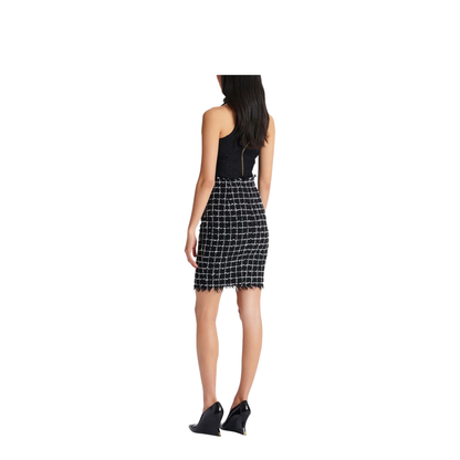 Women's Skirt Grid Pattern - Image 5