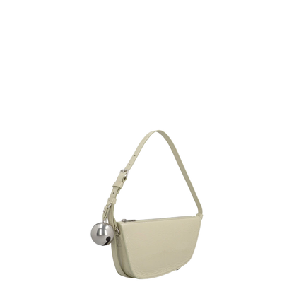 Small Shield Leather Shoulder Bag - Image 3