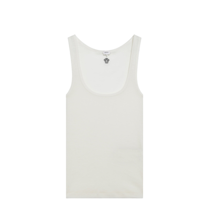 'La Medusa' Embroidery Top White - Image 1