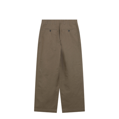 Hazelnut Cotton Trousers - Image 2