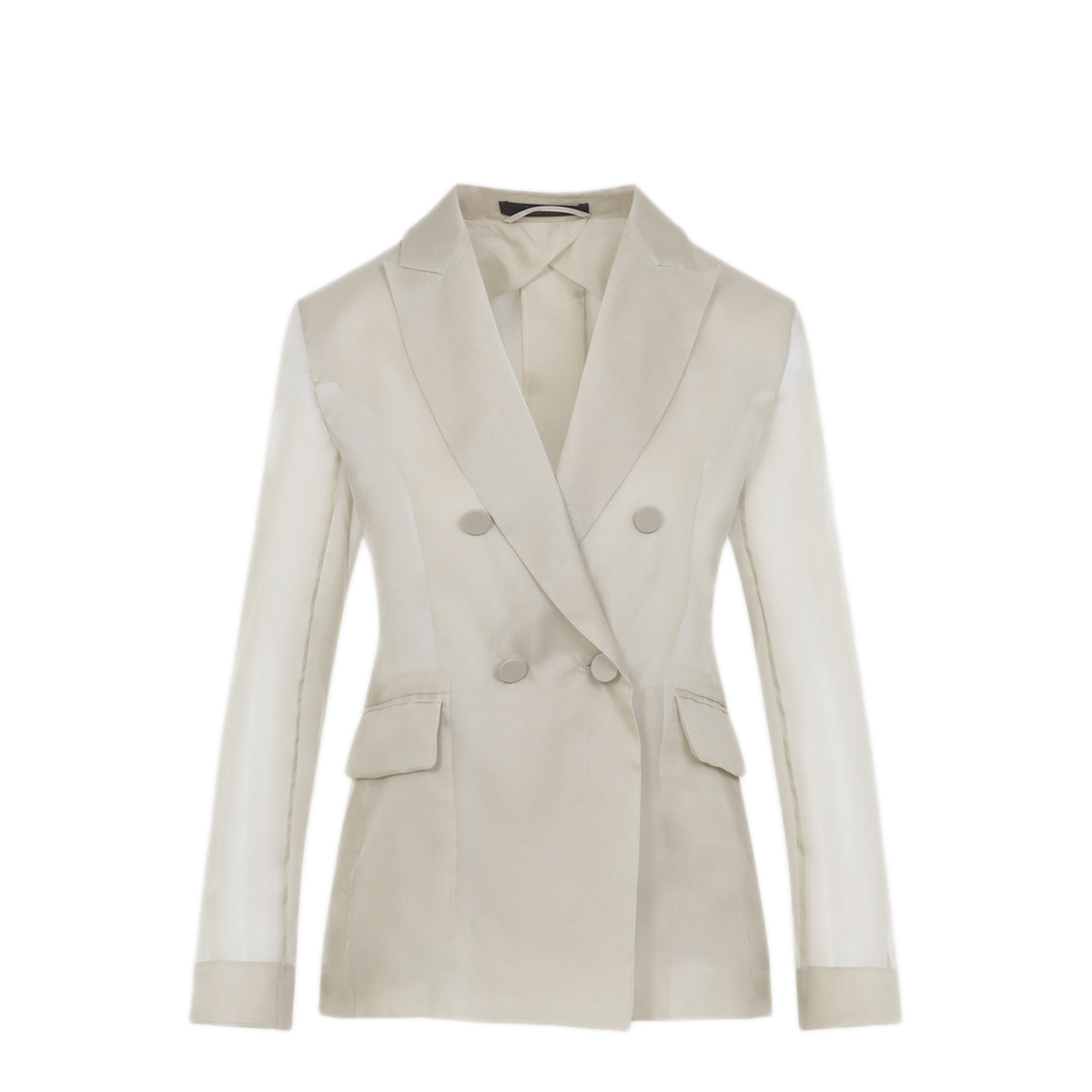 Pianoforte Slogan Organza Jacket - Image 3
