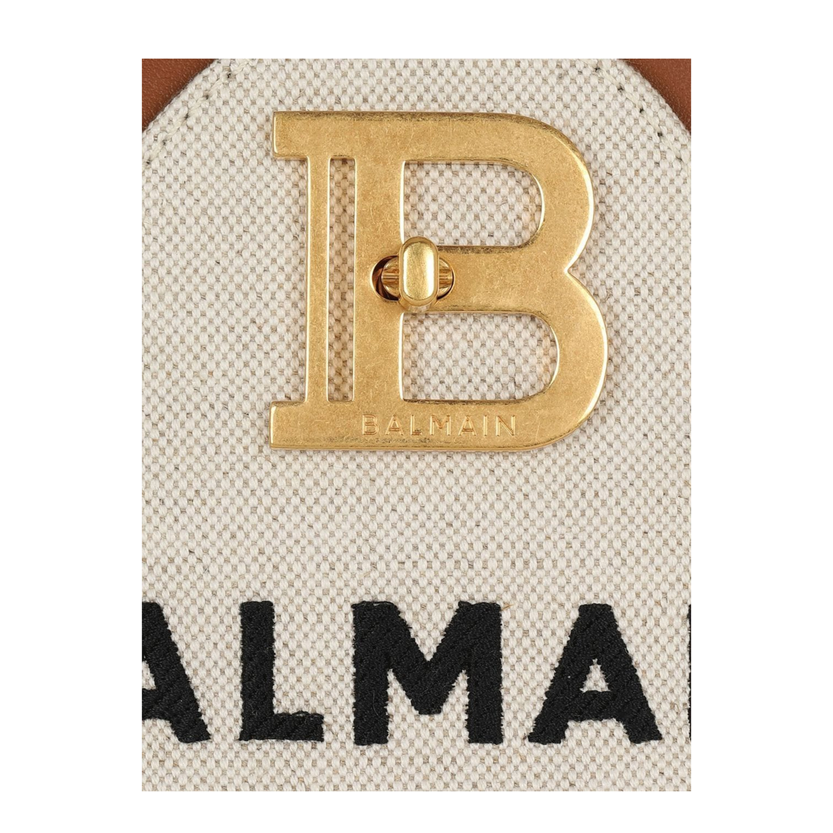 B-Buzz 22 Canvas Top Handle Bag with Leather Insert - Image 4