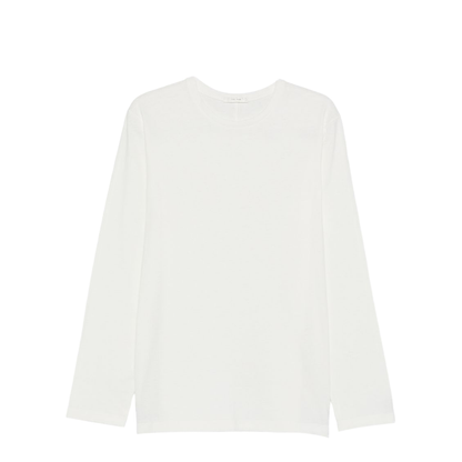 White Cotton Leon T-Shirt - Image 1