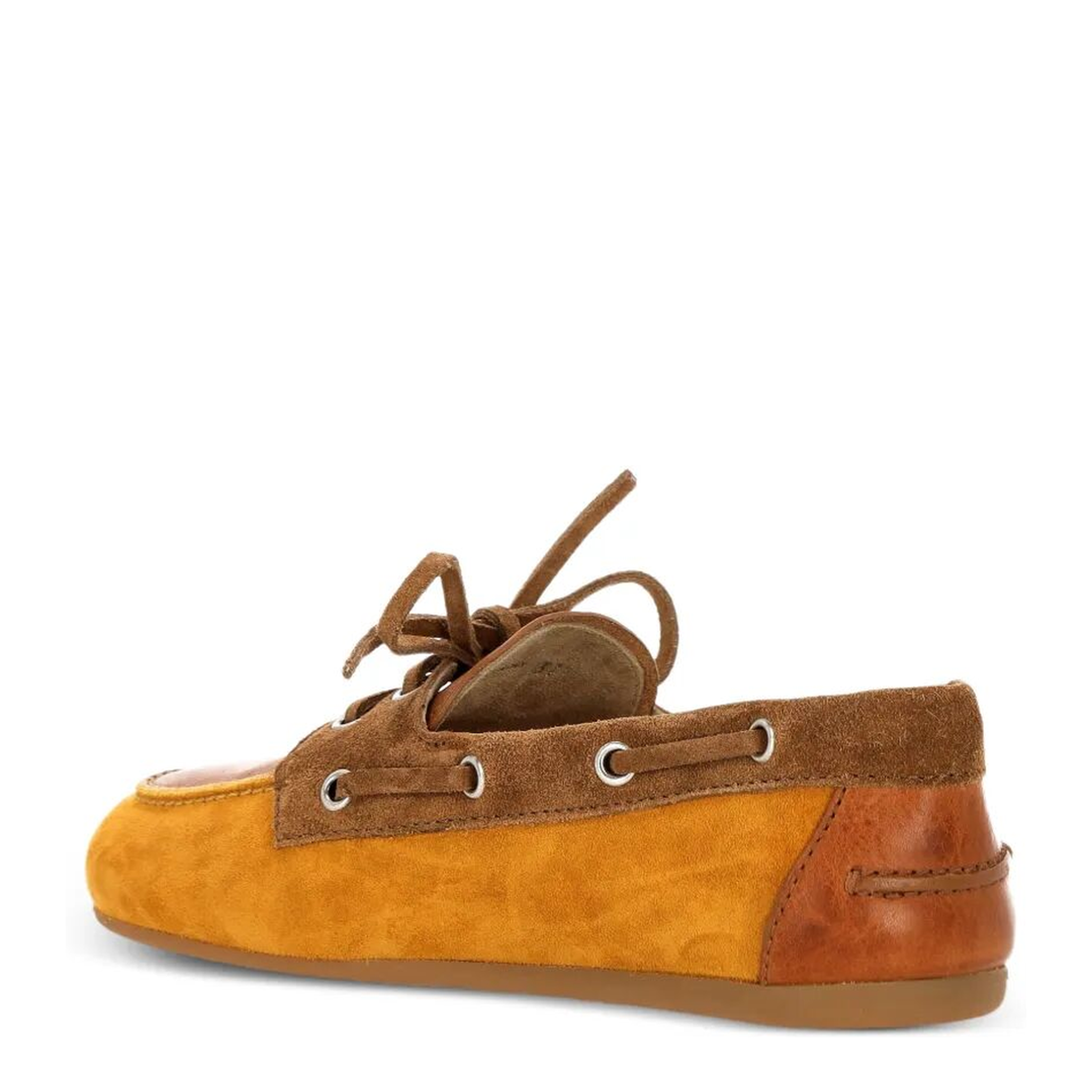 Suede Loafers with Laces - Image 3