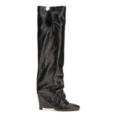 Knee-high eco-leather Boots - Image 1