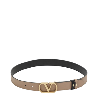 Black/Pink Reversible VLogo Signature Belt - Image 2
