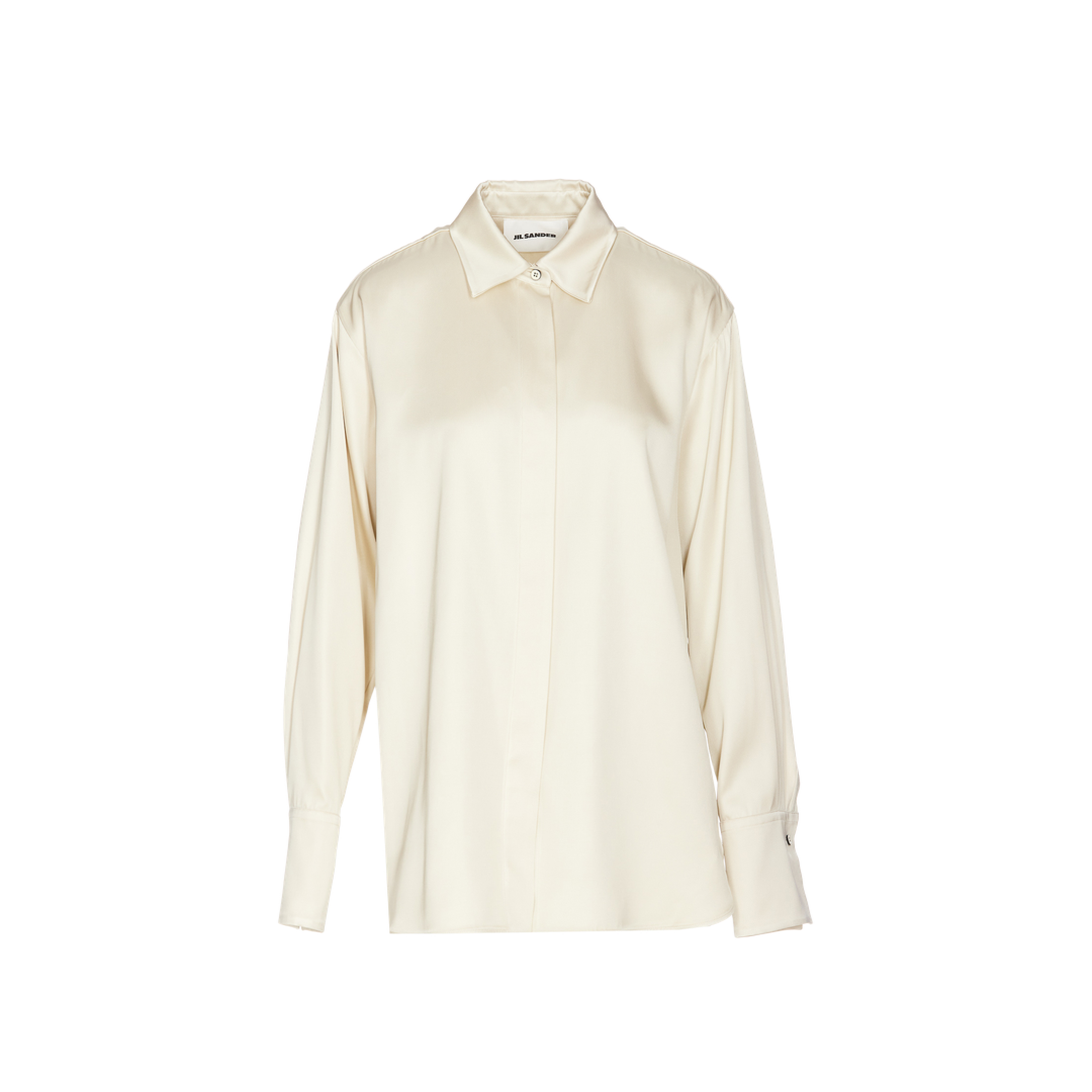 Silk Shirt - White - Image 1