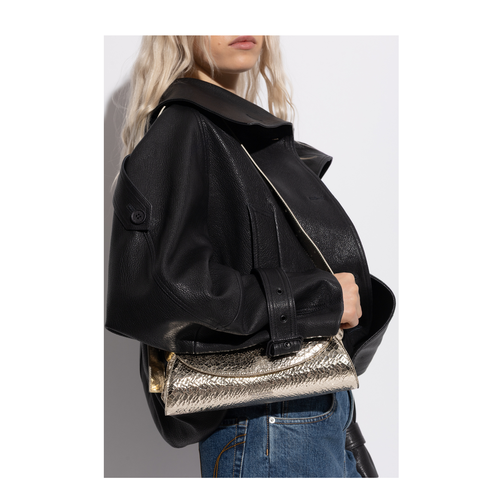 Shoulder Bag Gold - Image 2