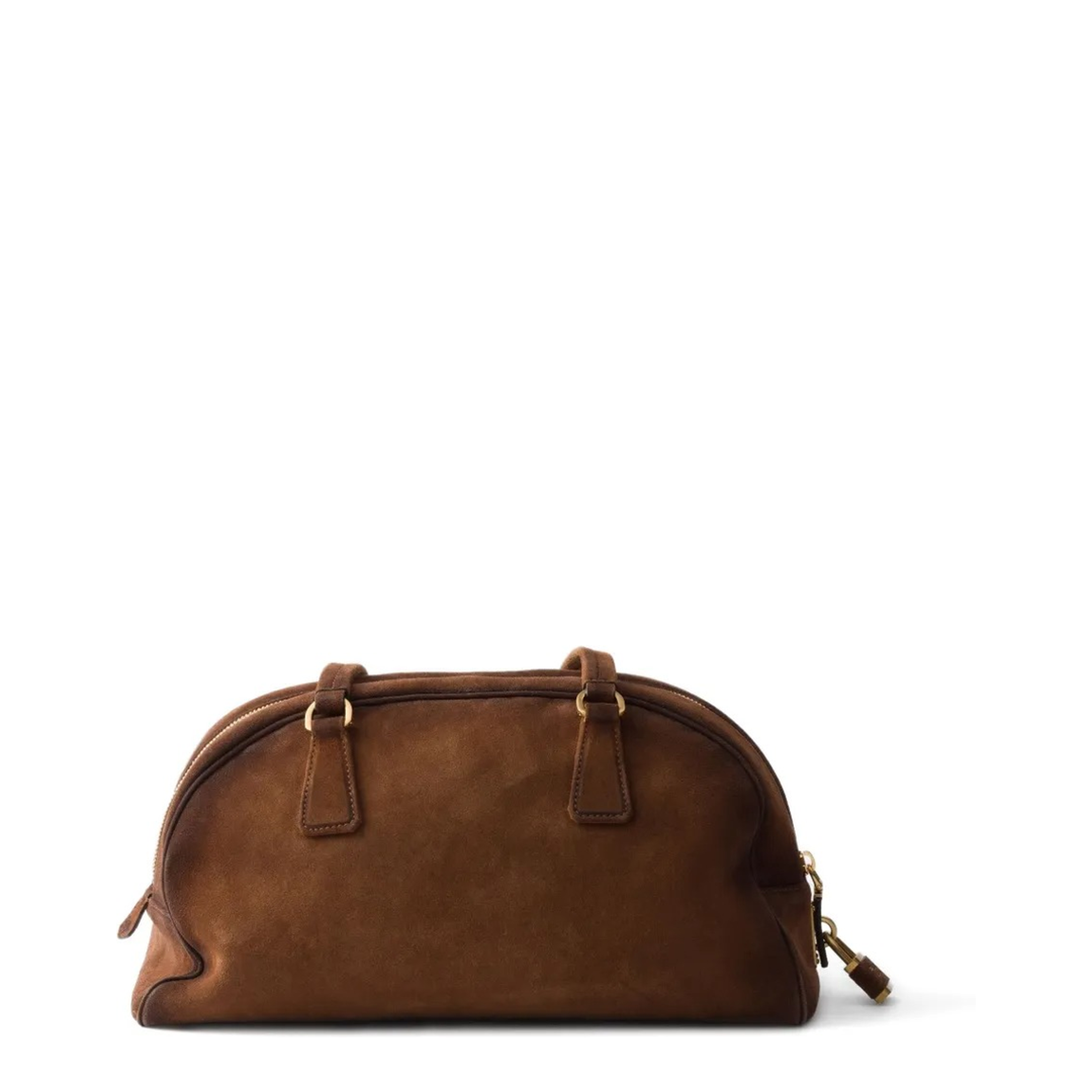 Bowling Medium Suede Bag - Image 2