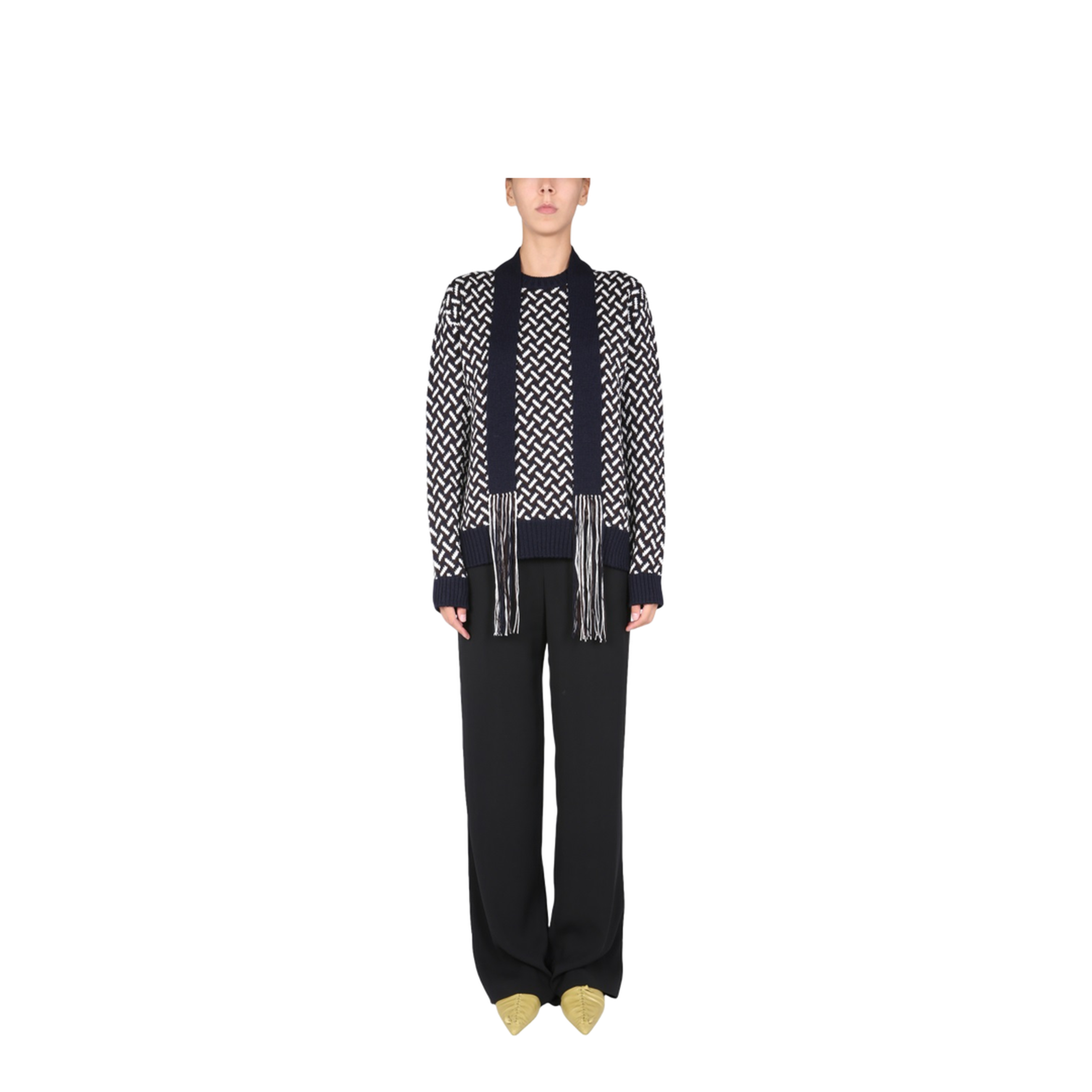Jacquard Sweater - Image 1