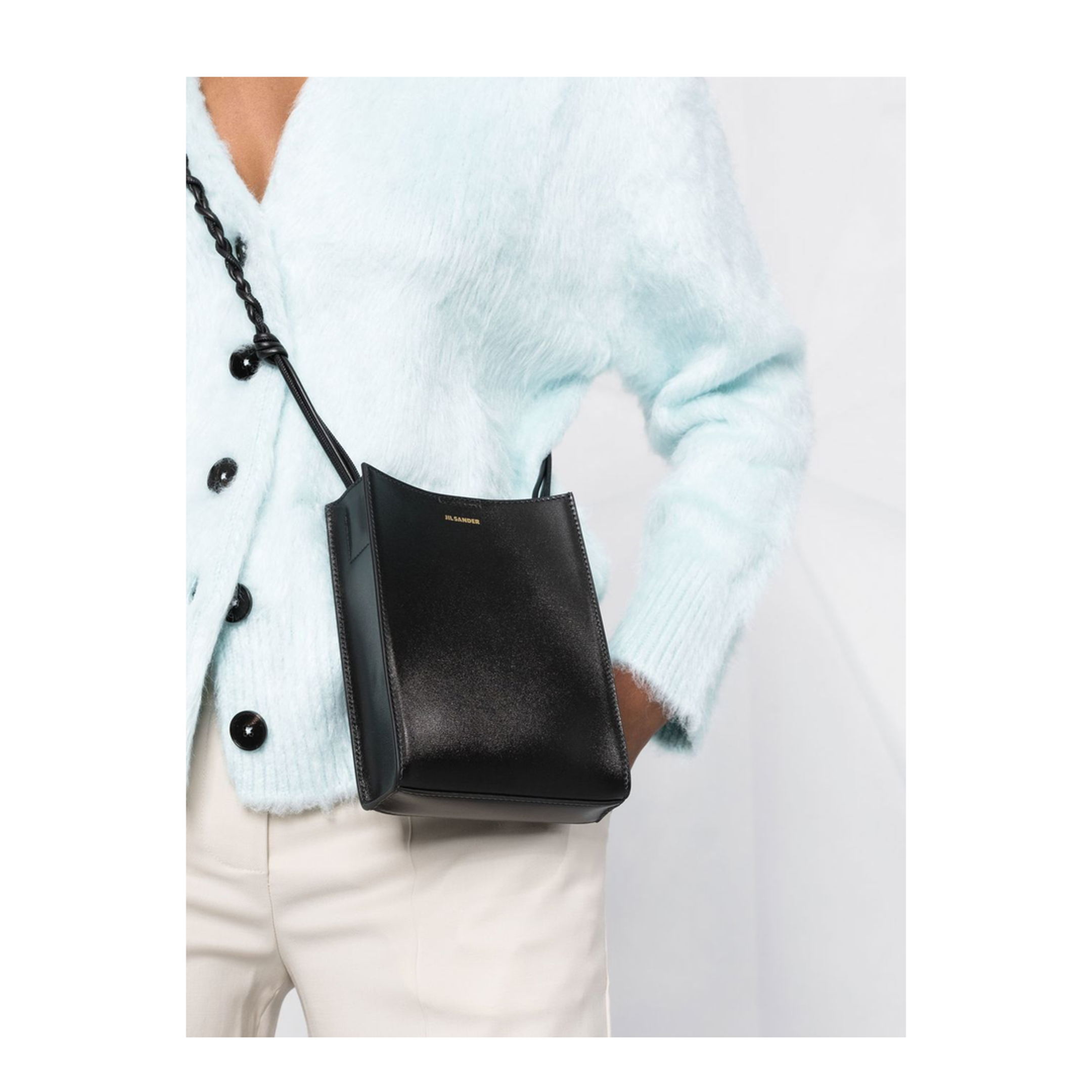 Tangle Leather Crossbody Bag - Image 3