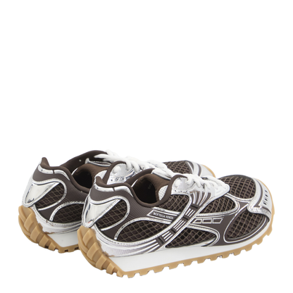 Orbit Mesh Sneakers with Rubber Inserts - Image 3