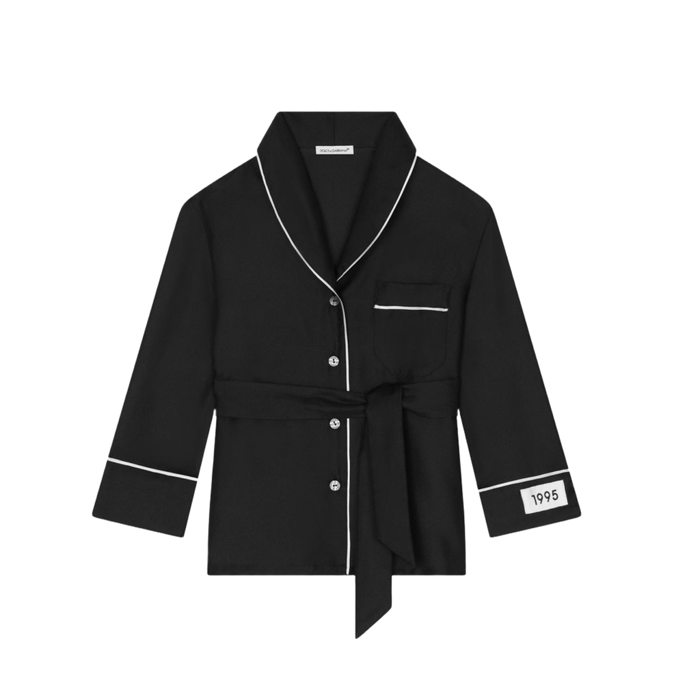 Robe Shirt with Belt - Image 1