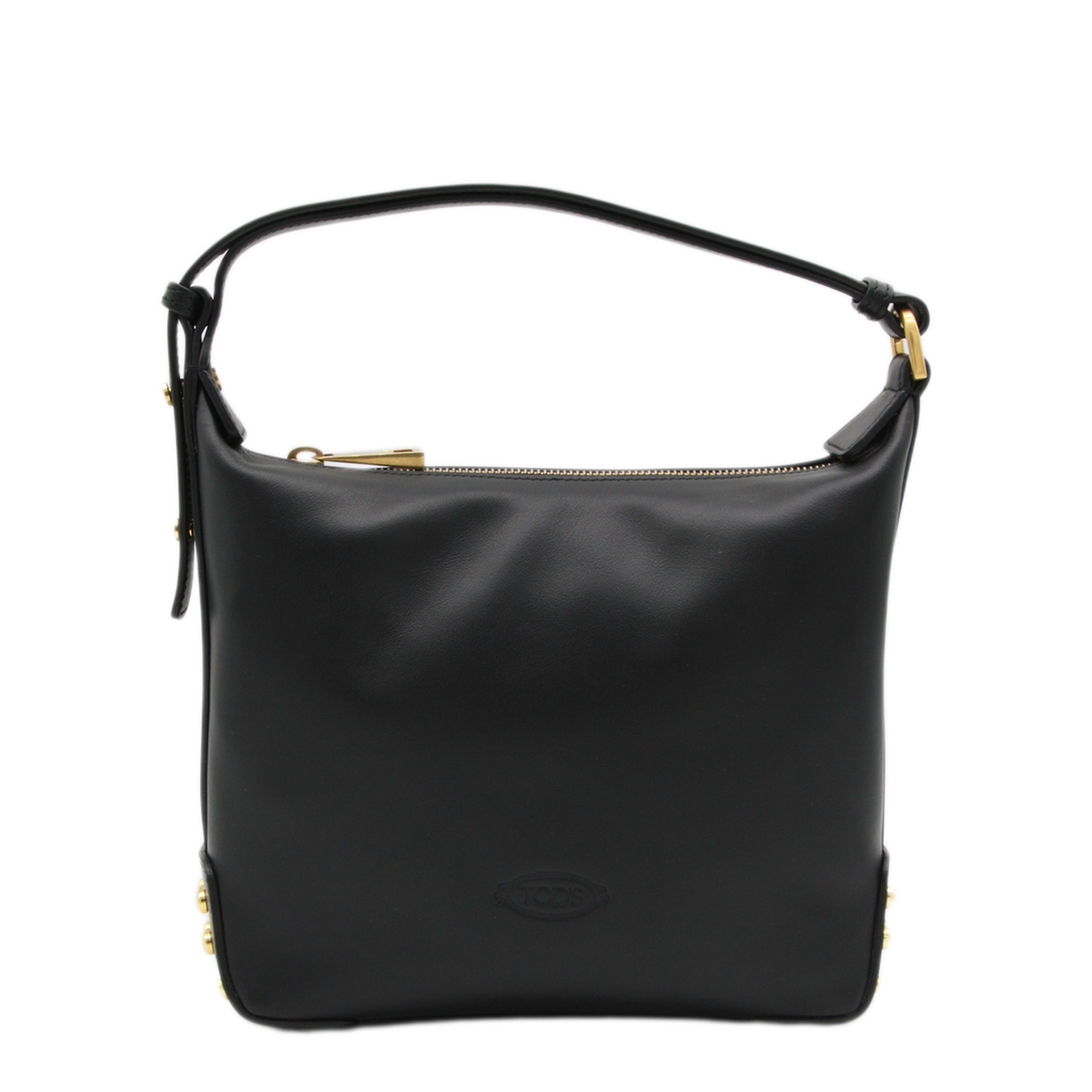 Mini Calfskin Tote - Black - Image 2