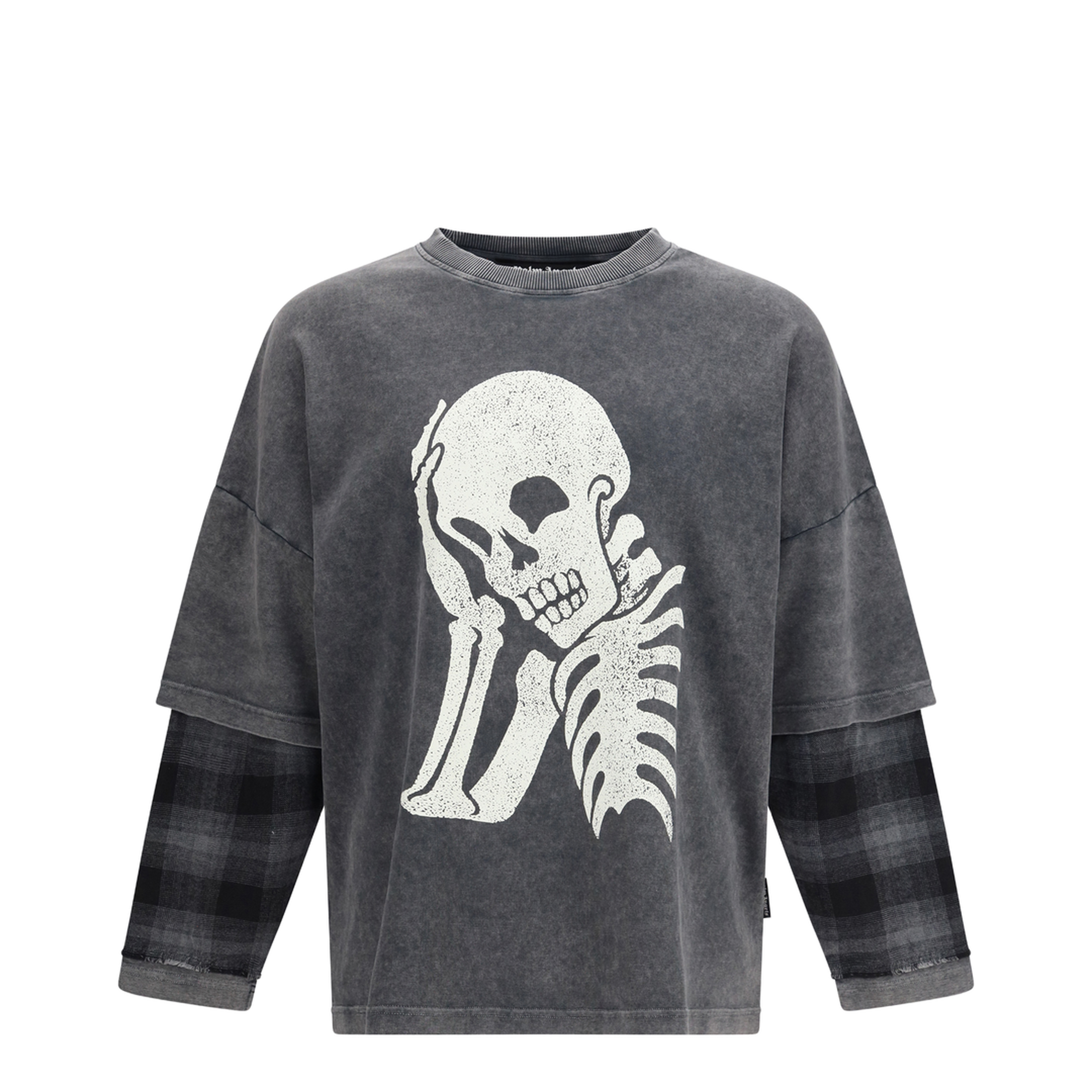 Skull Double Long-Sleeved Shirt - Image 1