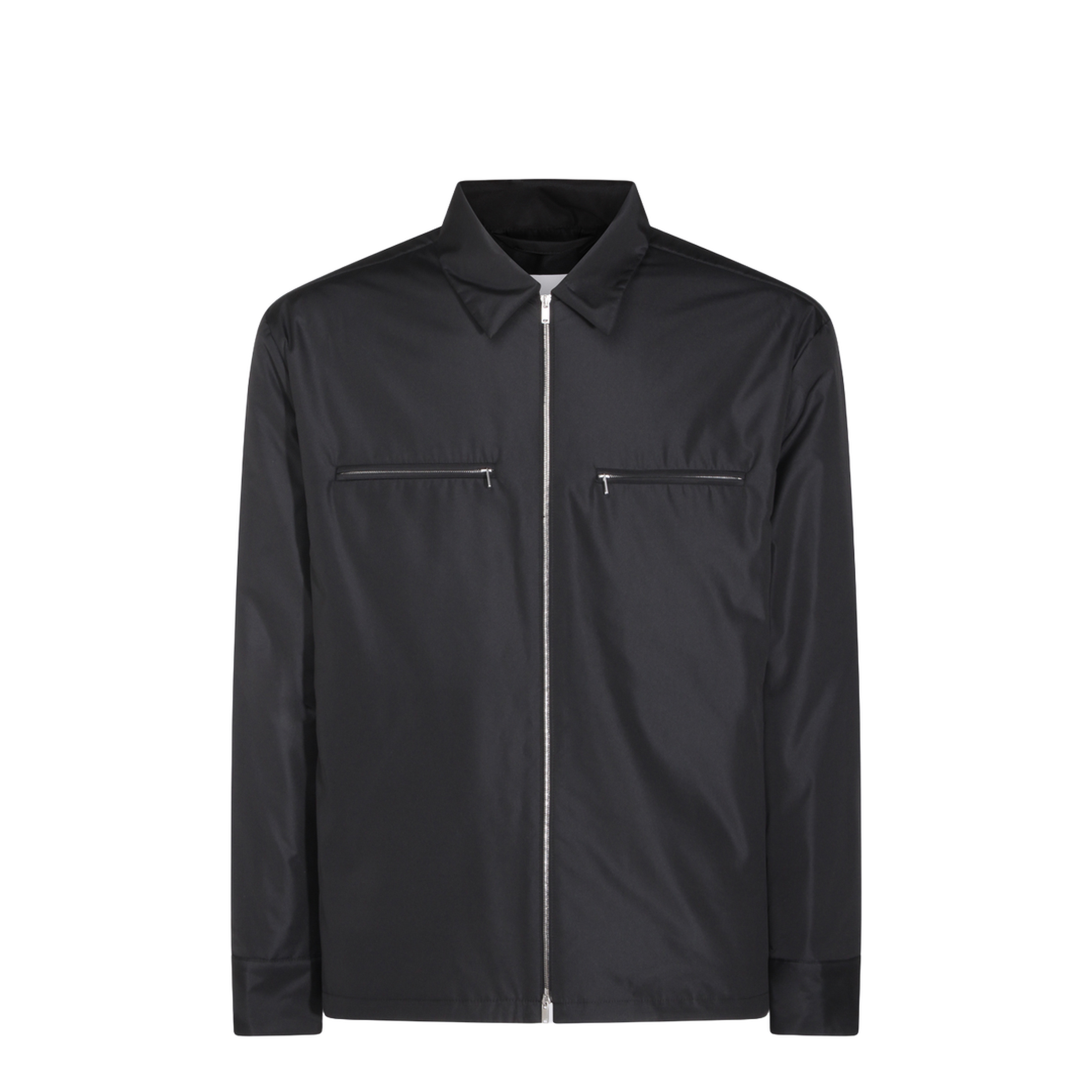 Men's Classic-Collar Jacket Black - Image 2