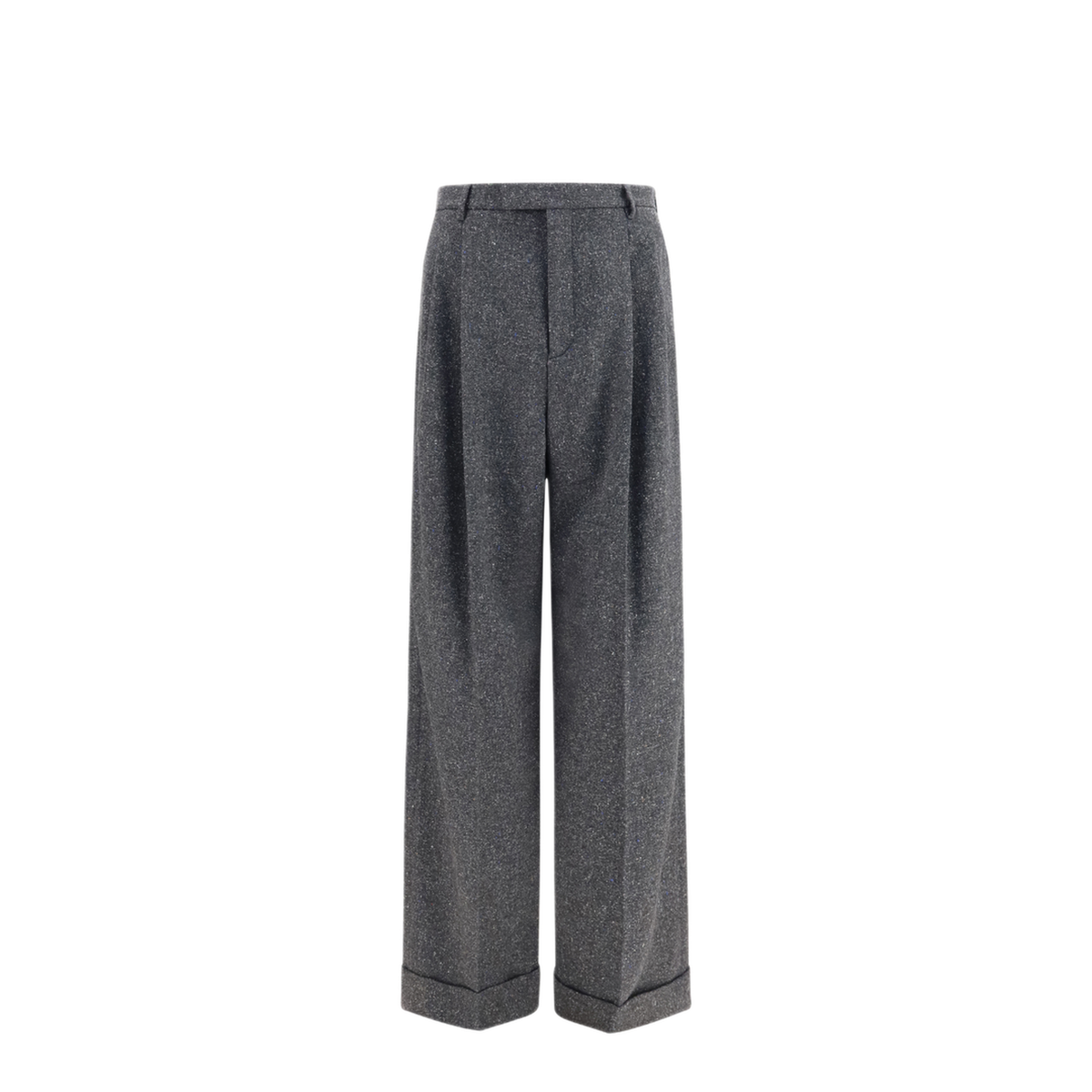 Tailored Wool And Silk Blend Pants - Image 1