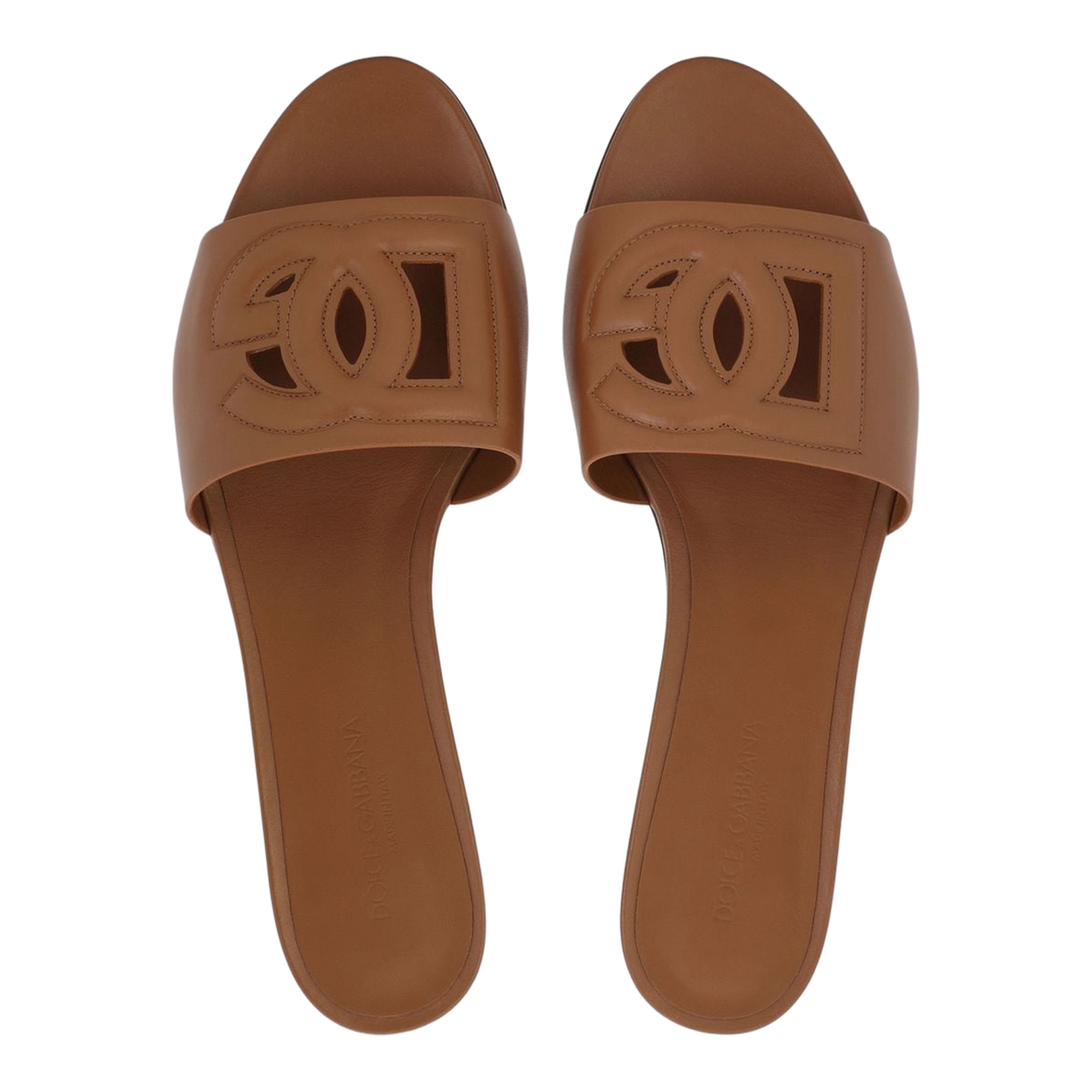 Calfskin Sliders with Logo - Image 2