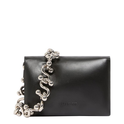 Soffy Mini Padded Nappa Leather Mini-Bag - Black - Image 1