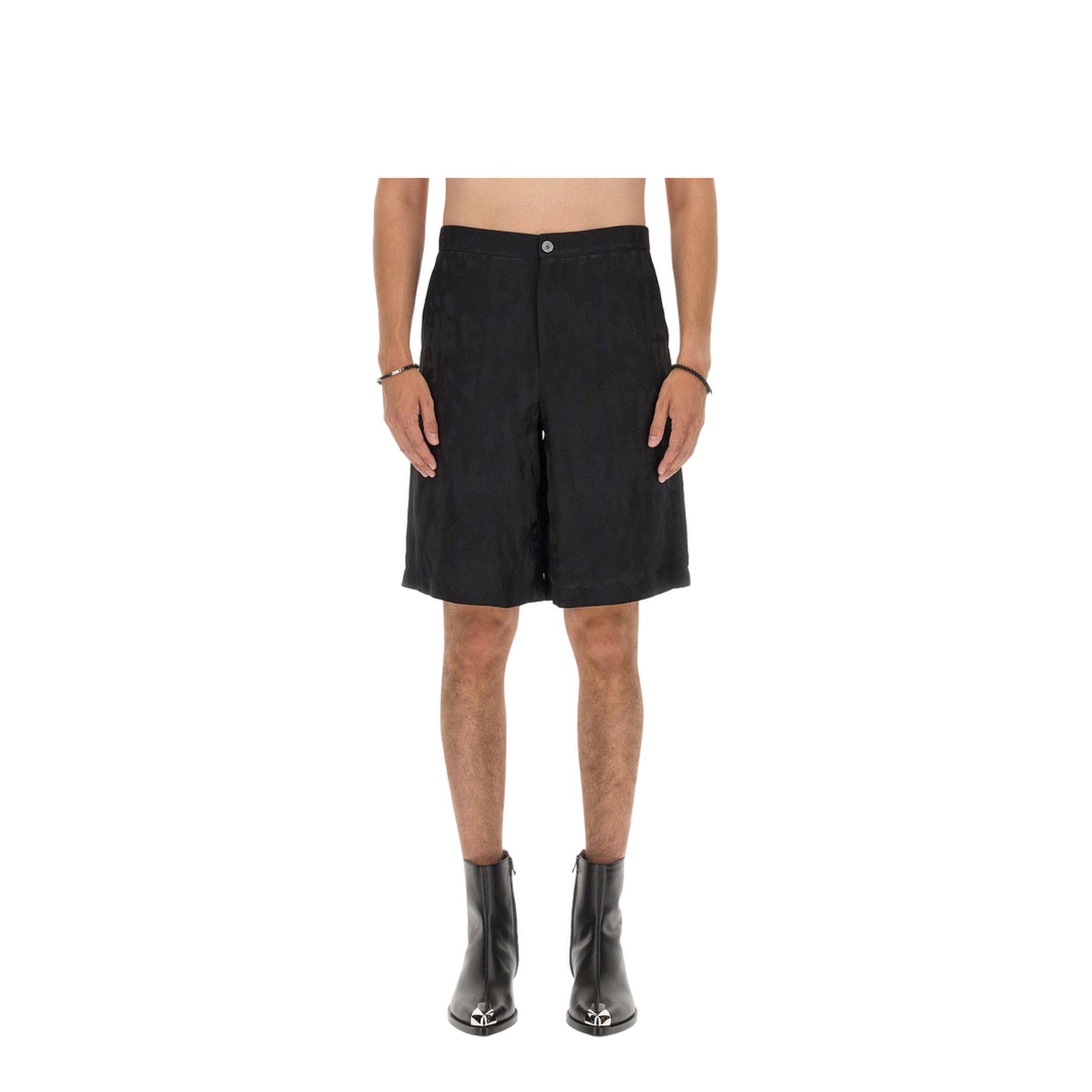 Viscose Bermuda Shorts - Image 1