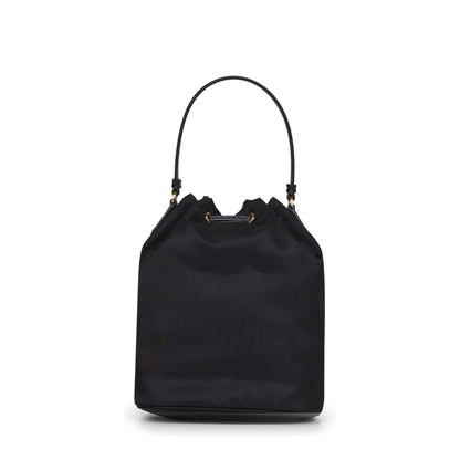 Black Re-Nylon Bucket Bag - Image 3