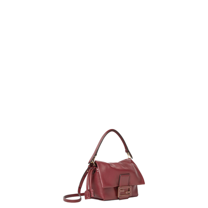 Women's Handbag Leather Red - Image 2