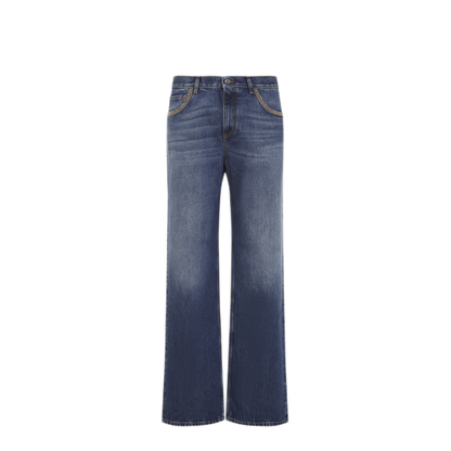 Straight Denim Jeans - Image 3