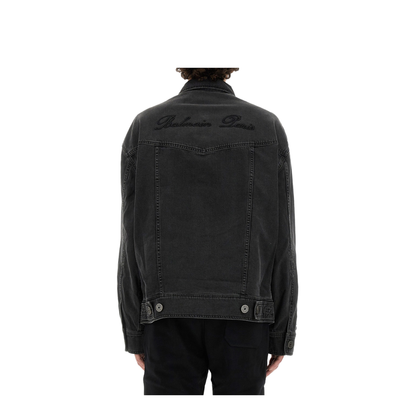 Denim Jacket Black - Image 3