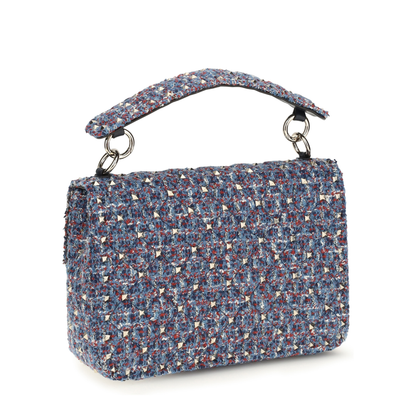 Rockstud Spike Tweed Handbag - Image 3