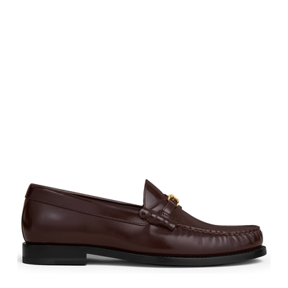 Luco Loafer in Polished Bullskin - Dark Brown - Image 1