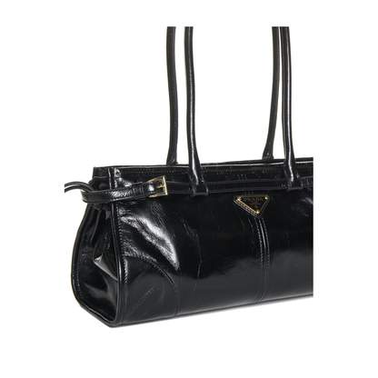 Bonnie Medium Calfskin Handbag - Nero - Image 4