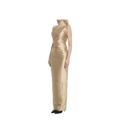 One-Shoulder Maxi Dress - Image 2