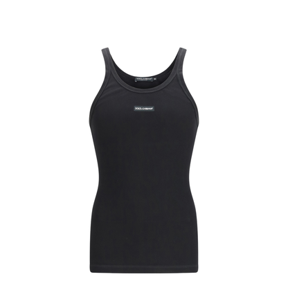 Cotton Printed Tank Top - Image 1