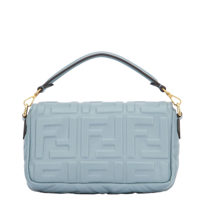 Baguette Mini Calfskin Shoulder Bag - Mercury Blue - Image 2