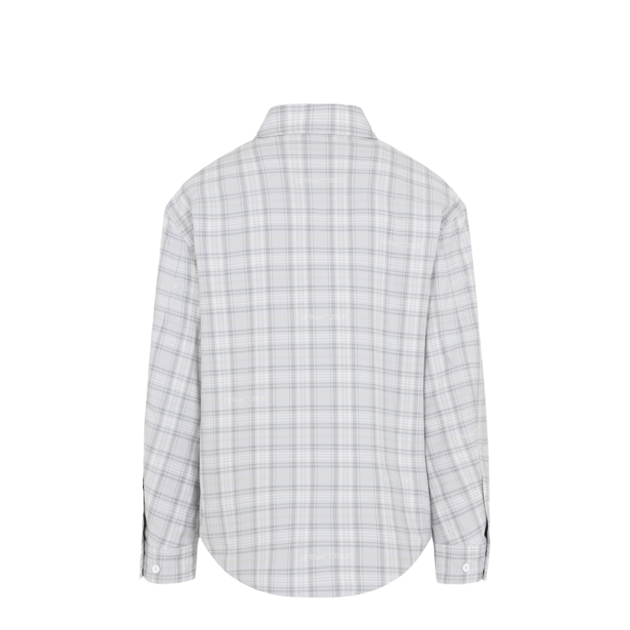 Flannel Wool Overshirt Padded Coat - Image 4